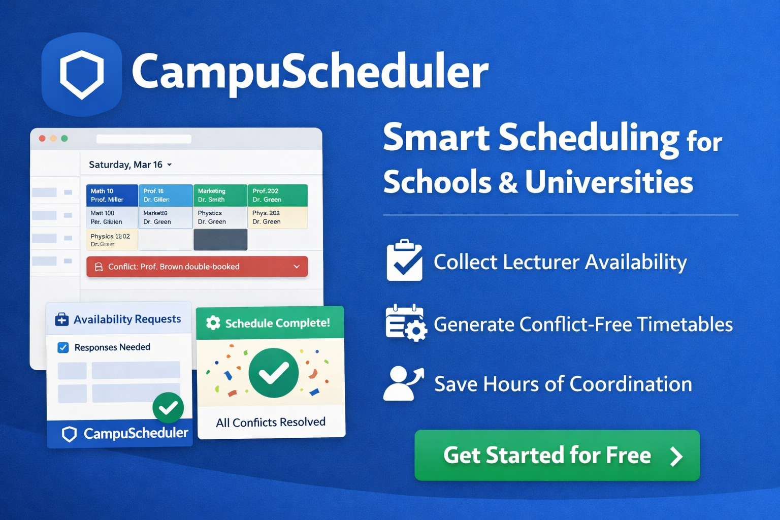 CampuScheduler screenshot 1