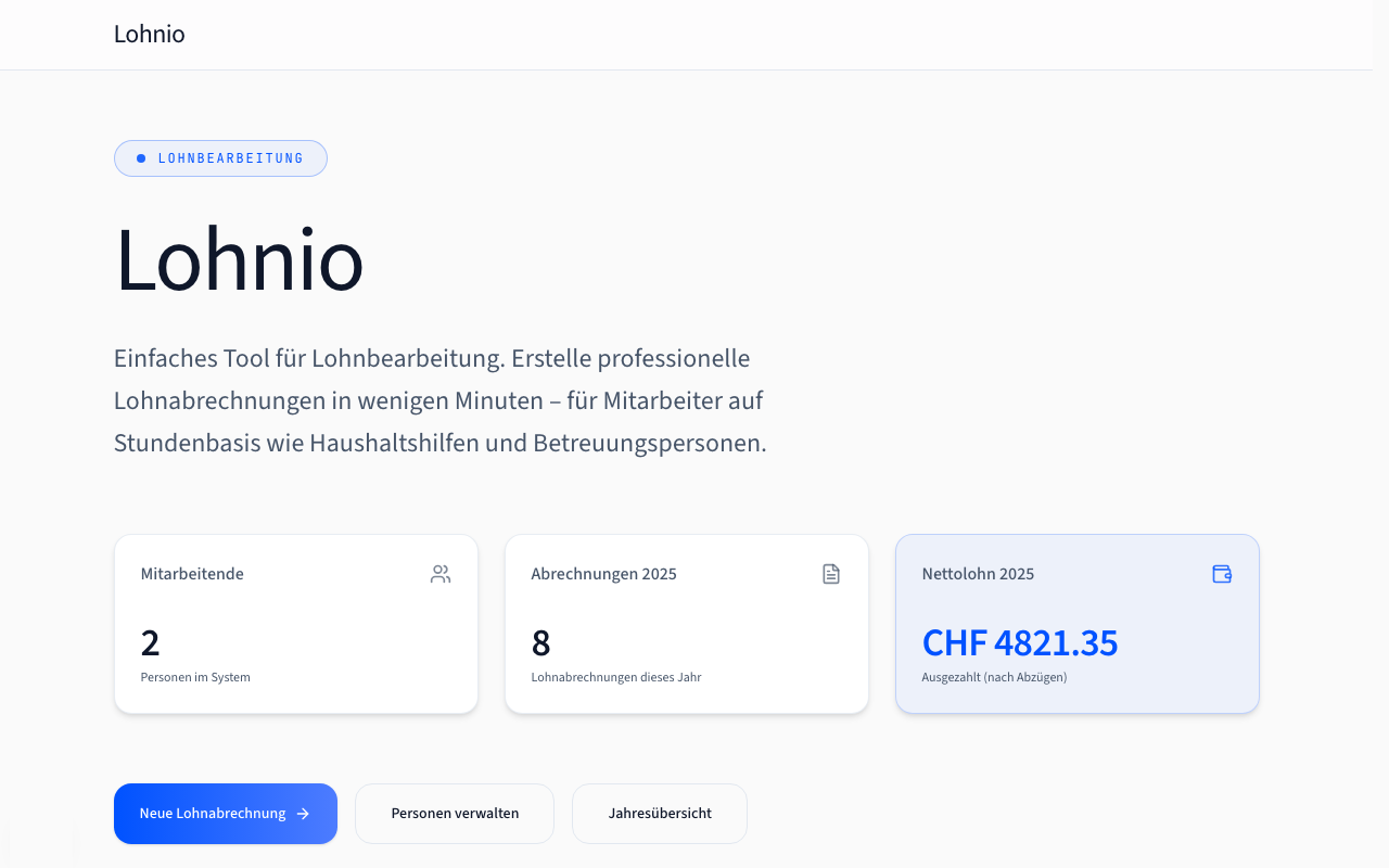 Lohnio screenshot 1
