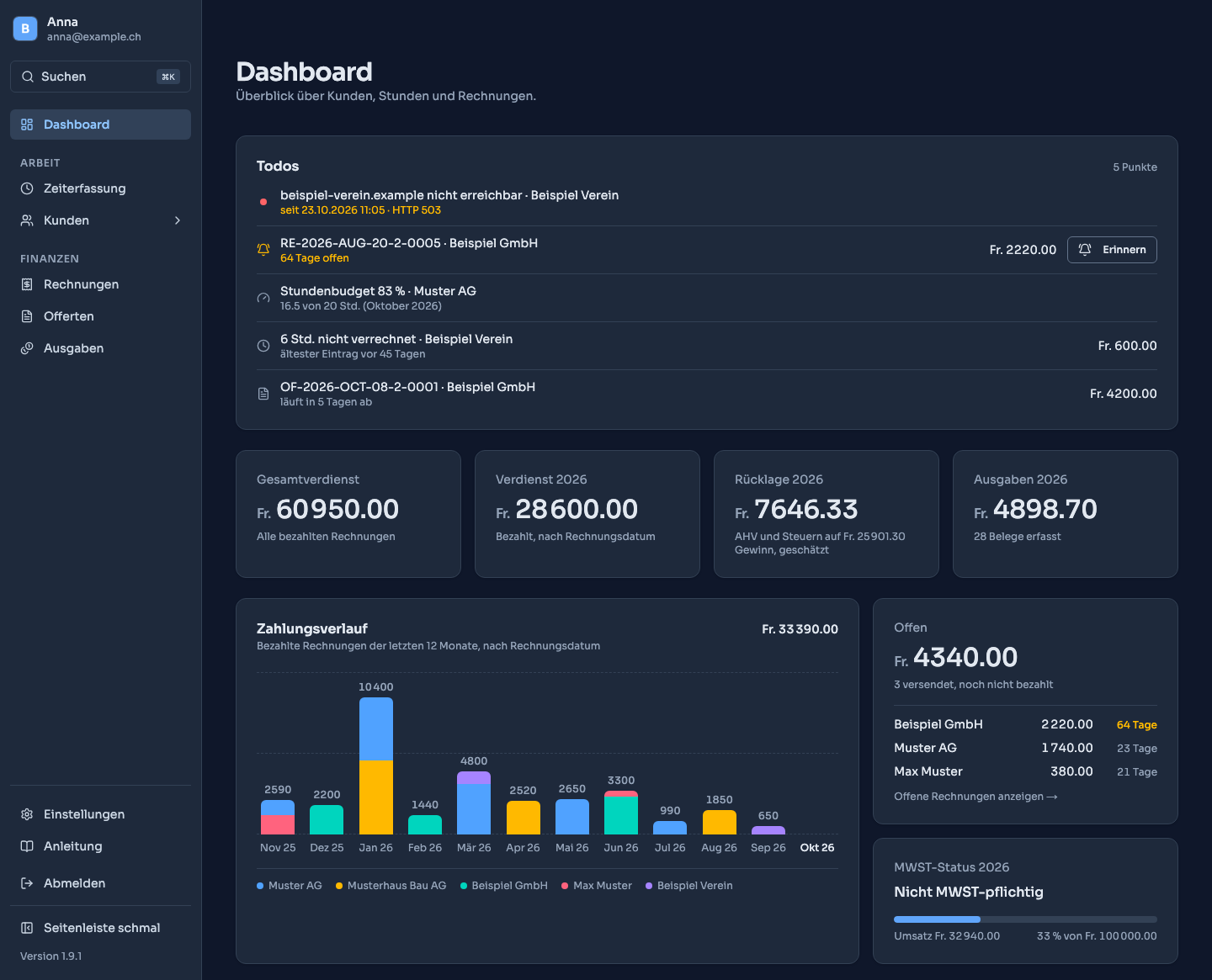 Bureau screenshot 1