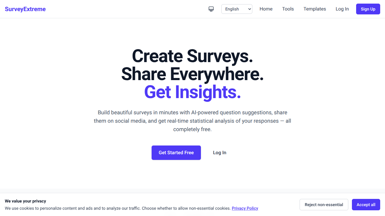 SurveyExtreme screenshot 1